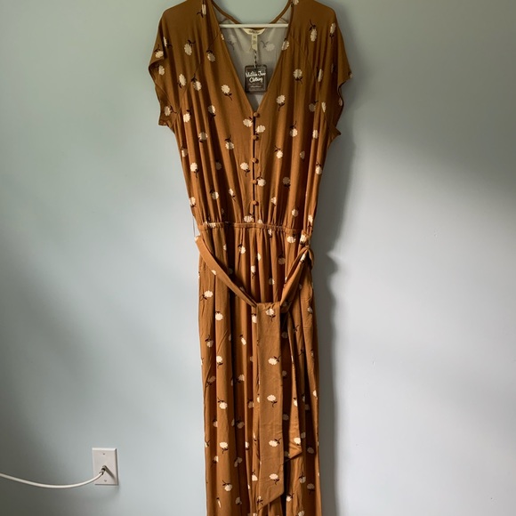 Matilda Jane • NWT Floral Romper, Sz L - Picture 2 of 3